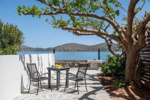 Patio, Day, Balcony/Terrace, Seating area, Dining area, Sea view