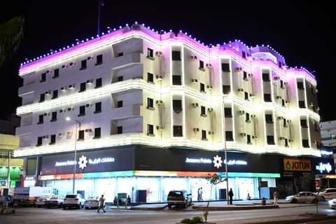 Property building, Night, City view, Location