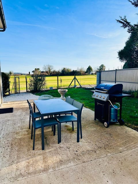 Patio, BBQ facilities, Dining area
