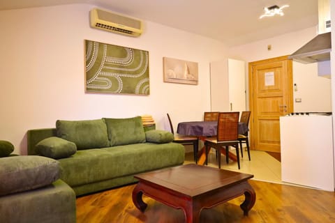 Living room, Seating area, Dining area, air conditioner