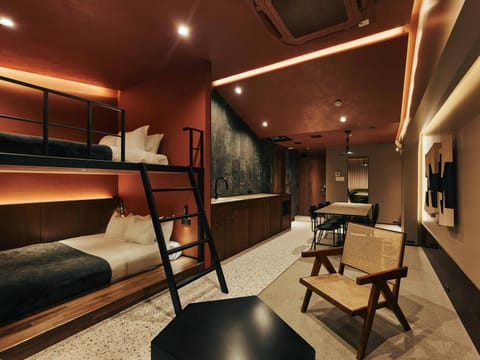 Bed, TV and multimedia, Living room, Photo of the whole room, Bedroom