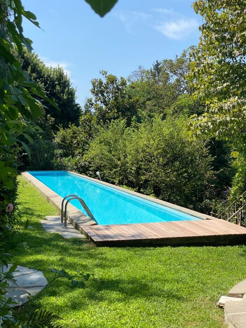 Natural landscape, Garden, Garden view, Pool view, Swimming pool