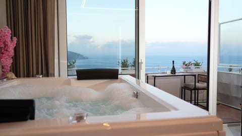 Hot Tub, View (from property/room), Mountain view, Sea view