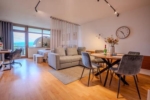 Living room, Seating area, Dining area