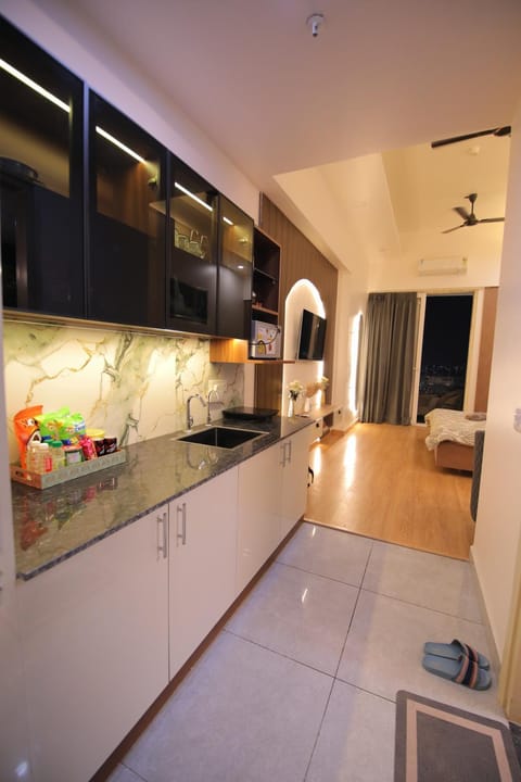 Kitchen or kitchenette, minibar, pet friendly, stove