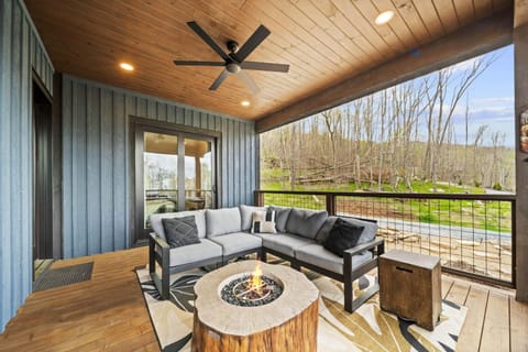 Camp Care Free at Eagles Nest House in Beech Mountain