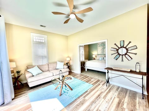 Living room, fireplace