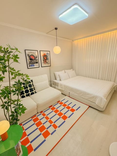 Living room, Bedroom