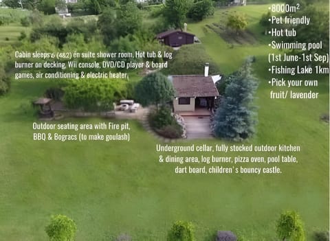 Property building, Natural landscape, Bird's eye view, Garden, Garden view