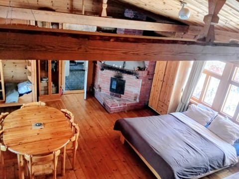 Photo of the whole room, Dining area, bunk bed