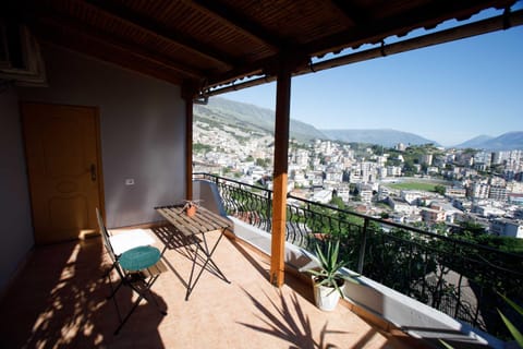 Day, Natural landscape, View (from property/room), Balcony/Terrace, City view, Mountain view