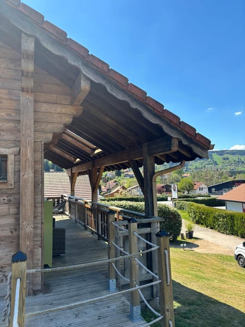 Property building, Spring, Natural landscape, Balcony/Terrace, Mountain view