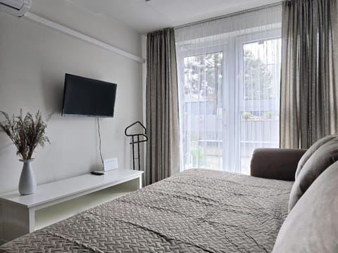 Bed, TV and multimedia, Photo of the whole room, Bedroom, air conditioner