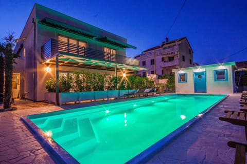 Facade/entrance, Swimming pool, Sunset
