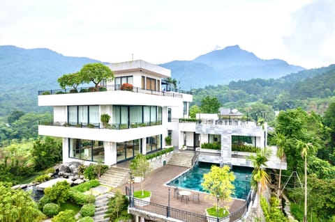 Property building, Natural landscape, Bird's eye view