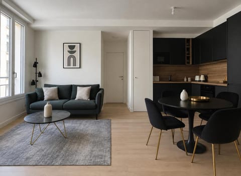 Living room, Dining area