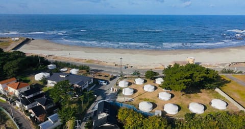 Natural landscape, Bird's eye view, Sea view