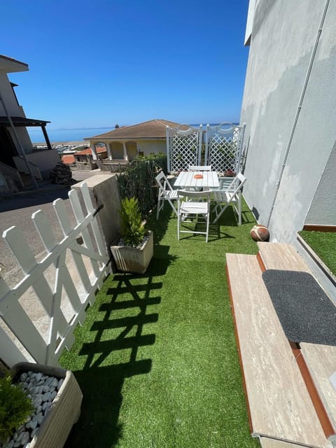 Property building, Patio