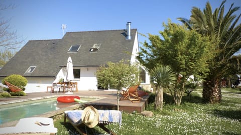 Kercolette, maison avec piscine non chauffée proche des plages Villa in Brittany