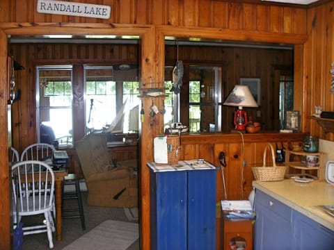 Rustic Lakefront Cottage Rental for Four on Randall Lake, Michigan House in Coldwater