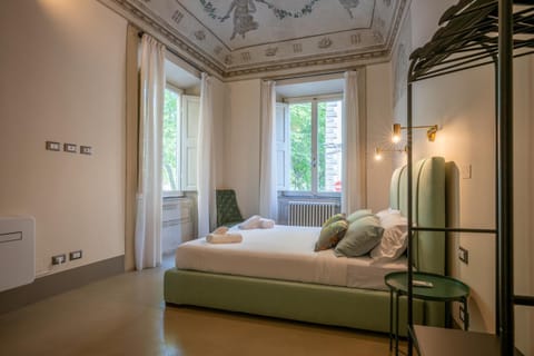 Bed, Photo of the whole room, Bedroom, towels, wardrobe