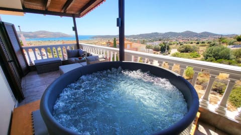 Hot Tub, View (from property/room), Sea view