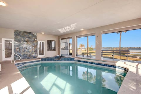 One of a Kind two story gated Halifax Riverfront House in South Daytona