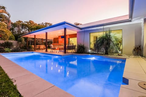 Property building, Patio, Pool view, Swimming pool