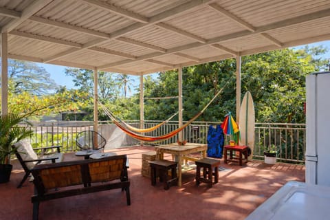 View (from property/room), Balcony/Terrace, Living room, Seating area, Garden view, kitchen