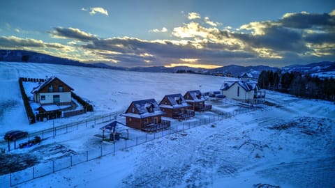 Bird's eye view, Winter, Mountain view
