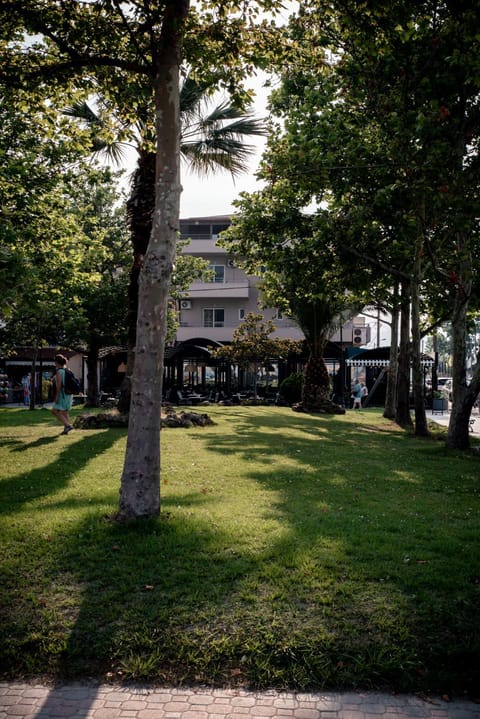 Property building, Garden