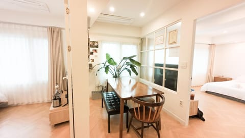 Living room, Bedroom