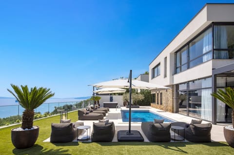 Natural landscape, Seating area, Pool view, Swimming pool