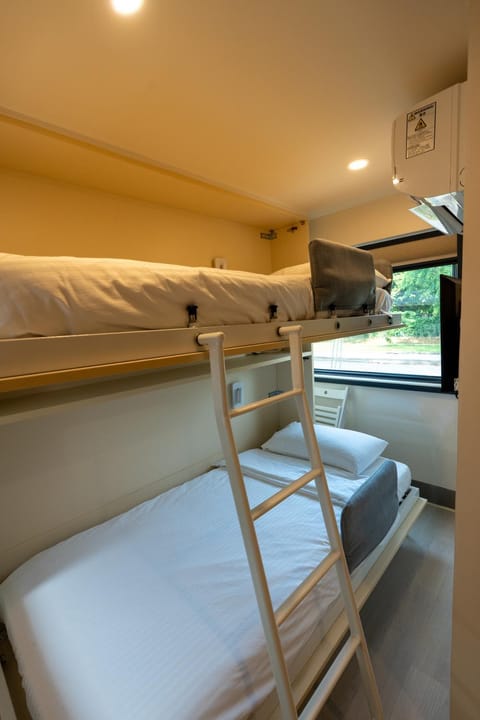 Bed, bunk bed