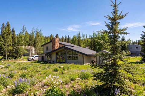Property building, Day, Natural landscape, Summer, Garden, Mountain view, Parking