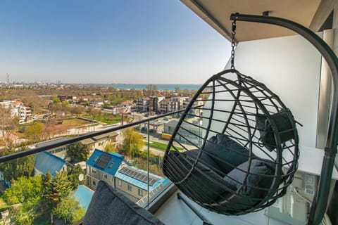 View (from property/room), Balcony/Terrace, Sea view