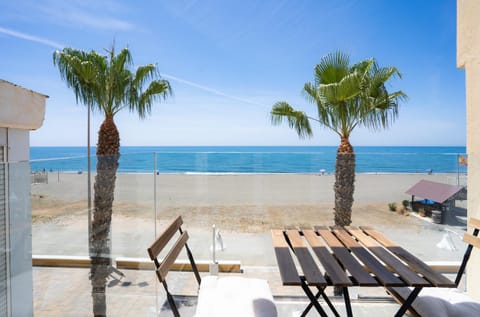 Natural landscape, View (from property/room), Balcony/Terrace, Beach, Sea view