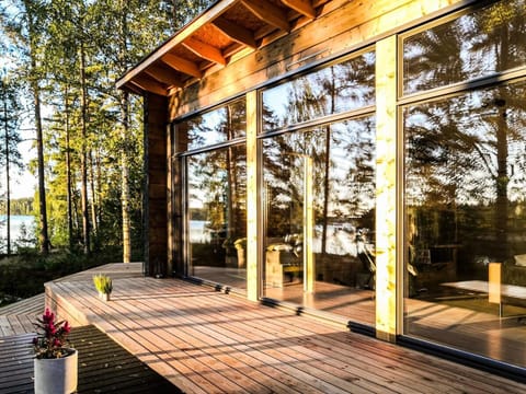 Property building, Patio