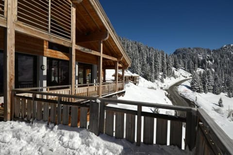 Day, Winter, View (from property/room), Balcony/Terrace, Mountain view