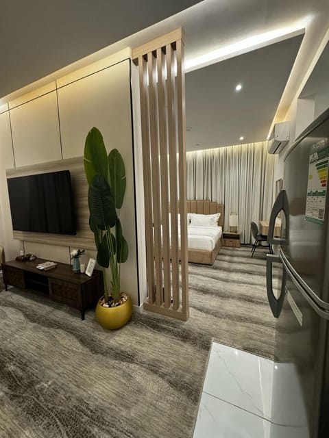 Bed, TV and multimedia, Living room, Photo of the whole room, Seating area, Bedroom