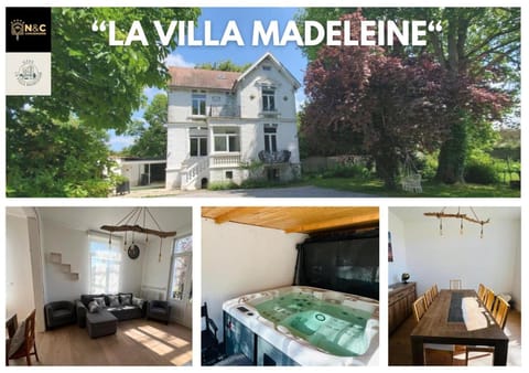 Property building, Living room, Spa and wellness centre/facilities, Dining area