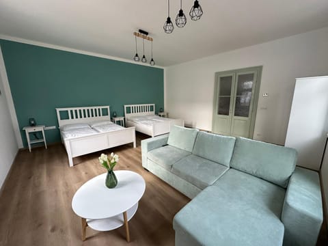 Living room, Bedroom