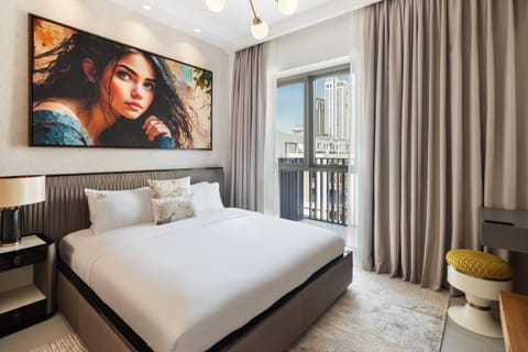 Bed, View (from property/room), Balcony/Terrace, Bedroom