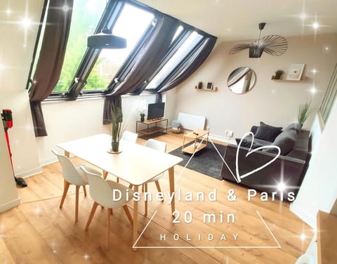 DisneyLand - Paris 20 min - Parking - 6 personnes Apartment in Chelles