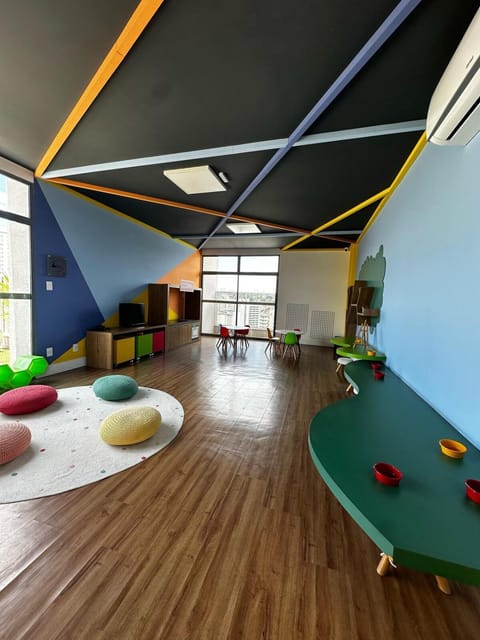 Studio com piscina e academia no Independência 915 Apartment in Juiz de Fora