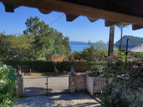 Natural landscape, Garden, Garden view, Sea view