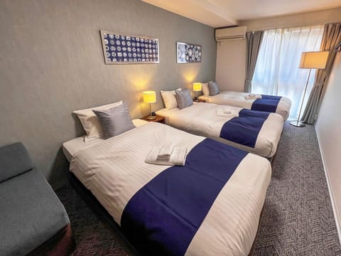 Bed, Photo of the whole room, Bedroom, furniture, heating, towels
