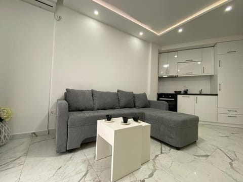 Kitchen or kitchenette, Living room, Seating area, pet friendly
