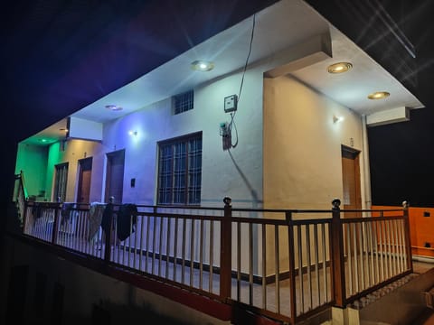 Night, View (from property/room), Balcony/Terrace