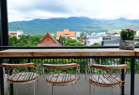 Natural landscape, Balcony/Terrace, Mountain view